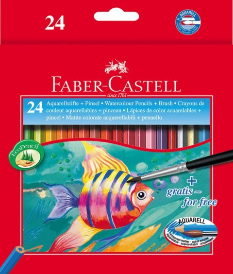Kredki akwarelowe 24 kol. Faber Castell Faber Castell