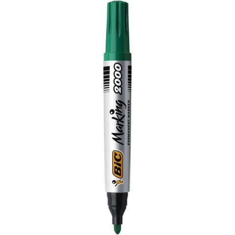 Marker permanentny Marking 2000 wkład zielony 1,5mm okrągła końcówka Bic (8209123) Bic