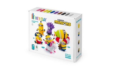 Masa plastyczna dla dzieci Tm Toys Hey Clay Minionki 15 pak mix (HCL15026) Tm Toys