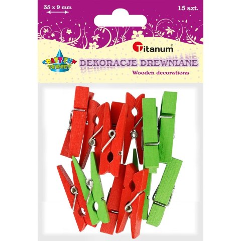 Ozdoba drewniana Craft-Fun Series klamerki Titanum (C292CZ/ZI) Titanum