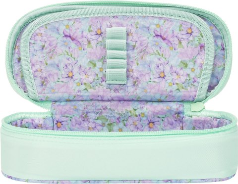 Piórnik flowers zielony Oxford (400182135) Oxford