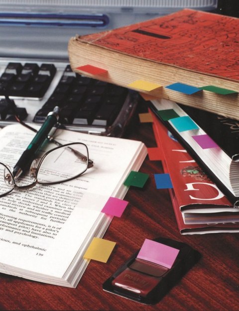 Zakładki indeksujące 50k [mm:] 25x43 3M (680-3) 3M