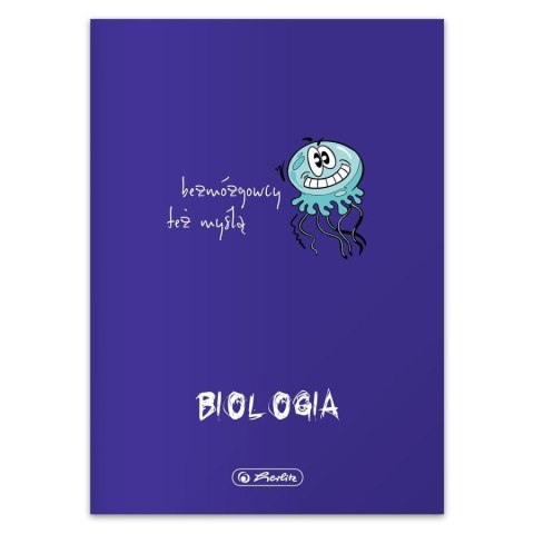 Zeszyt Biologia Eco PP 9500059 A5 60k. 70g kratka Herlitz (400198101) Herlitz