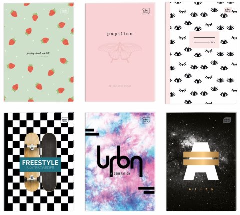 Zeszyt A4 32k. 70g krata Interdruk (ZEA432#) Interdruk