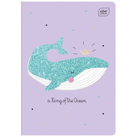 Zeszyt A5+ 16k. 70g krata Interdruk (ZE16#GLI) Interdruk