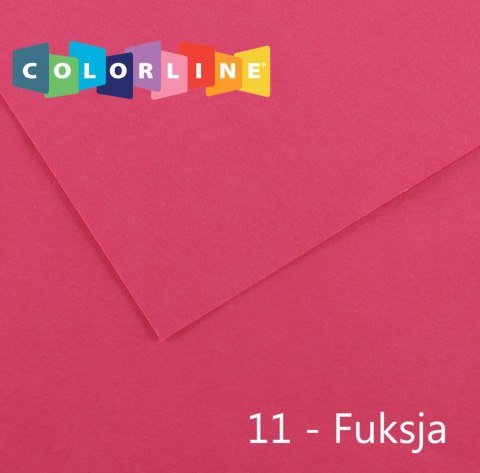Brystol Colorline 11 fuksja 150g 10k [mm:] 500x650 Canson (200041387) Canson