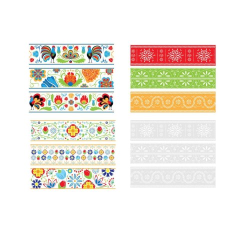 Dekoracja jajek owijki do jaj termokurczliwe Paw (sw0079) Paw