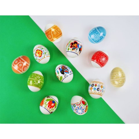 Dekoracja jajek owijki do jaj termokurczliwe Paw (sw0079) Paw