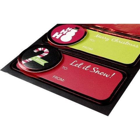 Etykieta samoprzylepna Craft-Fun Series 3D Boże Narodzenie [mm:] 90x38 Titanum (182206) Titanum