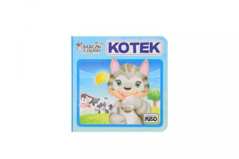 Książeczka edukacyjna bajeczki z zagrody. kotek Niko Niko