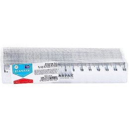 Linijka plastik Starpak 15cm (447742) Starpak