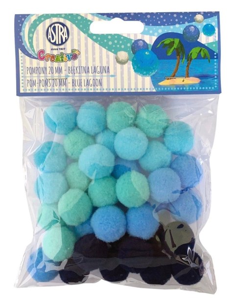 Pompony błękitna laguna mix Creatinio (335121020) Creatinio