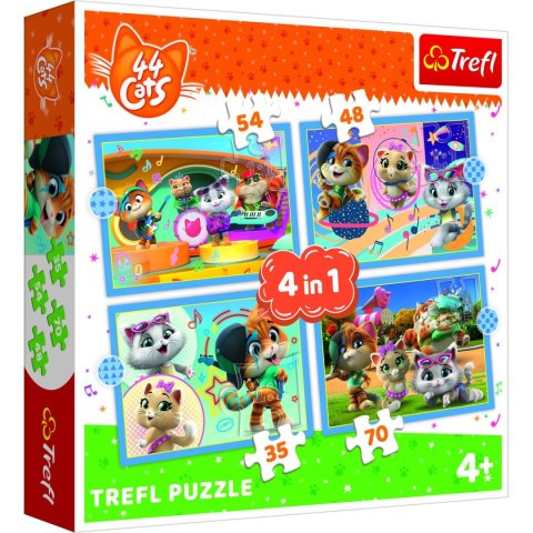 Puzzle Trefl 4w1 el. (34612) Trefl