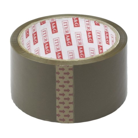 Taśma pakowa 48x50 [mm x yd] brązowa Iter A&G Iter A&G