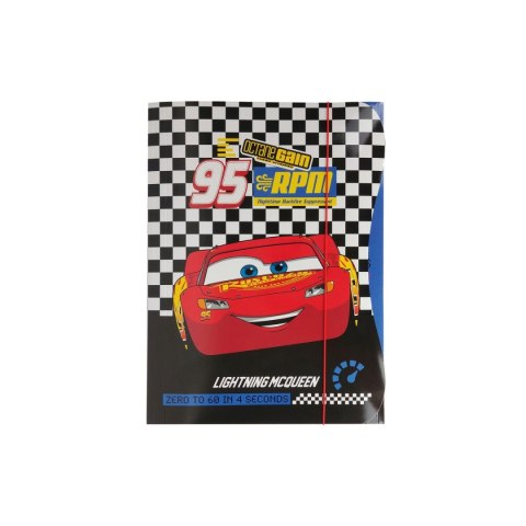 Teczka kartonowa na gumkę Cars A4 270g [mm:] 234x317 Beniamin Beniamin