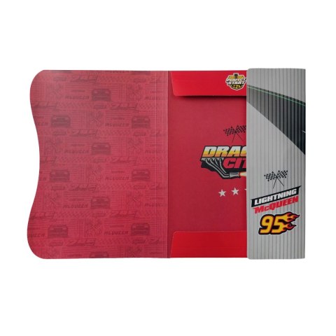 Teczka kartonowa na gumkę Cars A4 270g [mm:] 234x317 Beniamin Beniamin