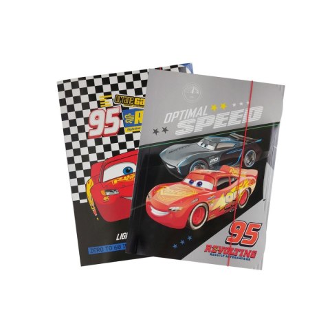 Teczka kartonowa na gumkę Cars A4 270g [mm:] 234x317 Beniamin Beniamin