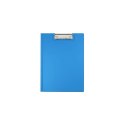 Teczka z klipem A4 niebieski [mm:] 210x297 Biurfol (KKL-04-06) Biurfol