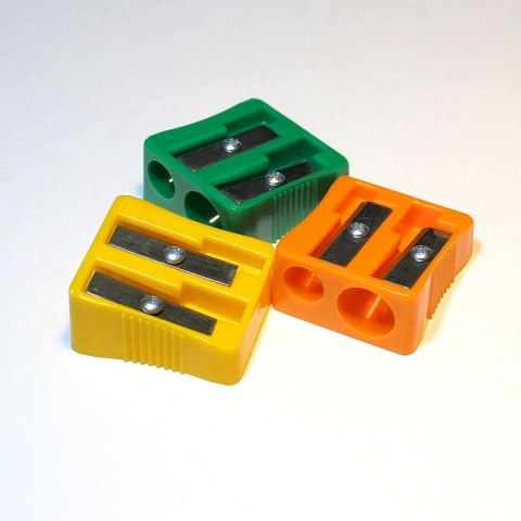 Temperówka DWUOSTRZOWA mix plastik Temper (313) Temper