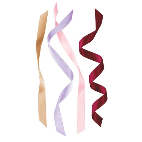 Wstążka SATIN GOLD 5902277345486x2 [mm x m] mix Interdruk (4x2m) Interdruk