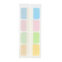 Zakładki indeksujące pastelowe 45x25mmx8 bloczki 5905658810214 100k [mm:] 45x25 Strigo (SSN018) Strigo