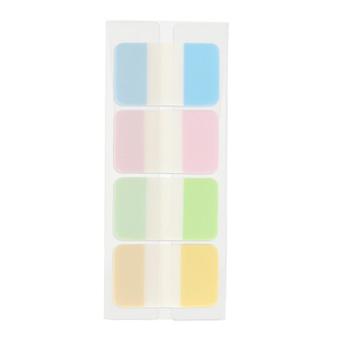 Zakładki indeksujące pastelowe 45x25mmx8 bloczki 5905658810214 100k [mm:] 45x25 Strigo (SSN018) Strigo