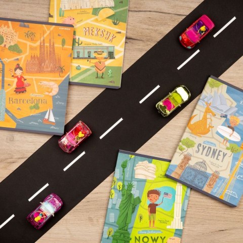 Zeszyt CITIES OF THE WORLD A5 16k. 70g krata Top 2000 (400157888) Top 2000