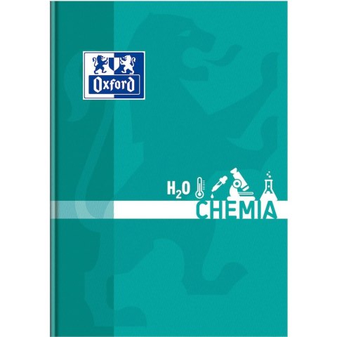 Brulion A5 chemia tematyczny 80k. 90g krata Oxford (400128285) Oxford
