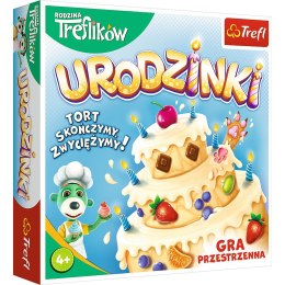 Gra edukacyjna Trefl Urodzinki z Rodziną Treflików Urodzinki Rodzina Treflików (02065) Trefl