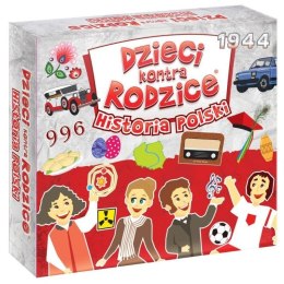 Gra karciana Kangur Dzieci kontra rodzice Historia Polski Kangur