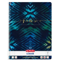 Kołozeszyt (kołobrulion) Herlitz New Batik Fearless 50044153 A4 80k. krata (400173294) Herlitz