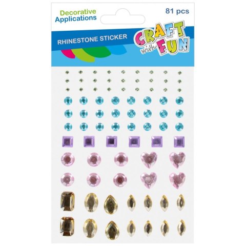 Kryształki mix Craft With Fun (545760) Craft With Fun