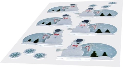 Naklejka (nalepka) Craft-Fun Series bałwanki Titanum (21XQ1128) Titanum