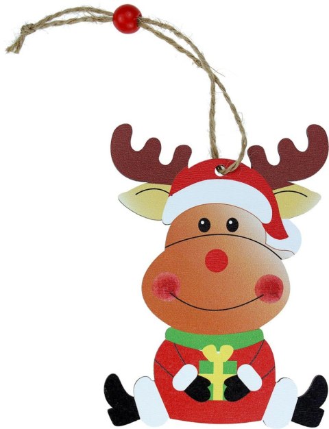 Ozdoba drewniana Craft-Fun Series Zawieszka renifer Titanum (SDDD-200) Titanum