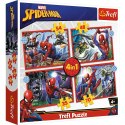 Puzzle Spider Man 4w1 el. Trefl (34384) Trefl