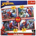 Puzzle Spider Man 4w1 el. Trefl (34384) Trefl