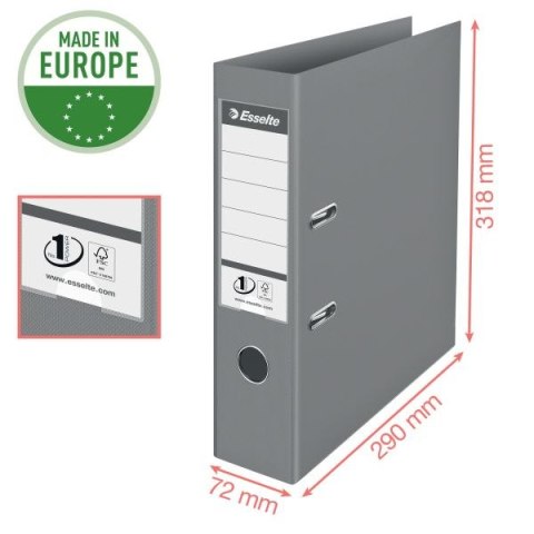 Segregator dźwigniowy No.1 Colour Breeze A4 75mm niebieski Esselte (626504) Esselte