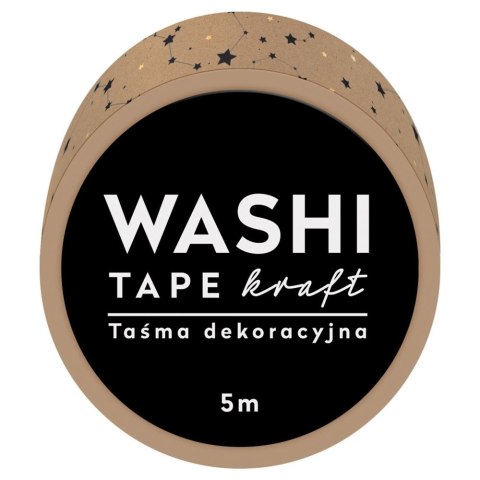 Taśma ozdobna taśma samoprzylepna GLAM 15x5 [mm x m] mix Interdruk (5902277303820) Interdruk