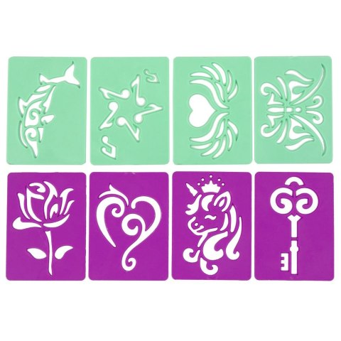 Tatuaż Zestaw Do Robienia Tatuaży Długopis Elektroniczny Pisak Szablony Lean (10491) Lean