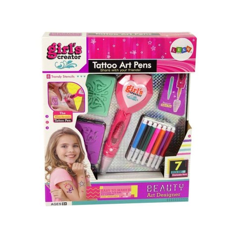 Tatuaż Zestaw Do Robienia Tatuaży Długopis Elektroniczny Pisak Szablony Lean (10491) Lean