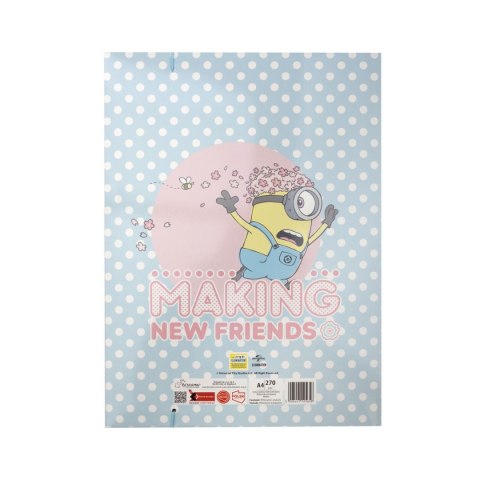 Teczka kartonowa na gumkę Minionki-Kids A4 mix Beniamin (5658) Beniamin