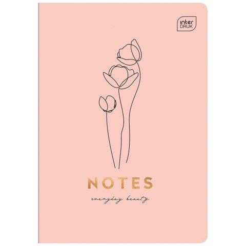 Zeszyt A5 80k. 70g krata Interdruk (ZE80KF#) Interdruk