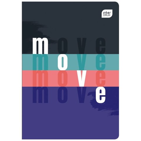 Zeszyt A5 80k. 70g krata Interdruk (ZE80KF#) Interdruk