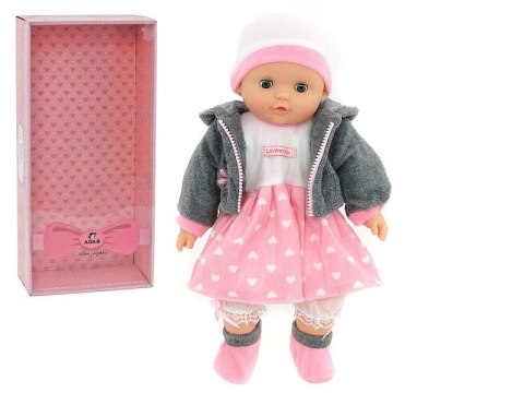 Lalka bobas z polskim dźwiękiem, śpiewa i mówi po polsku; BOX [mm:] 400 Adar (534087) Adar