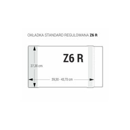 Okładka Biurfol Z6R [mm:] 272x393-437 (OZB-40) Biurfol