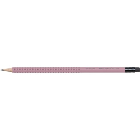 Ołówek Faber Castell Grip 2001 różowy z gumką B (217237 FC) Faber Castell