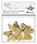 Ozdoba drewniana Craft-Fun Series motyle samoprzylepne Titanum (7509) Titanum
