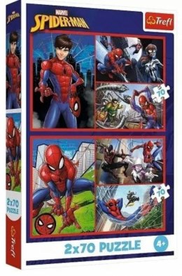 Puzzle Spiderman Pajęcze historie 140 el. Trefl (34443) Trefl