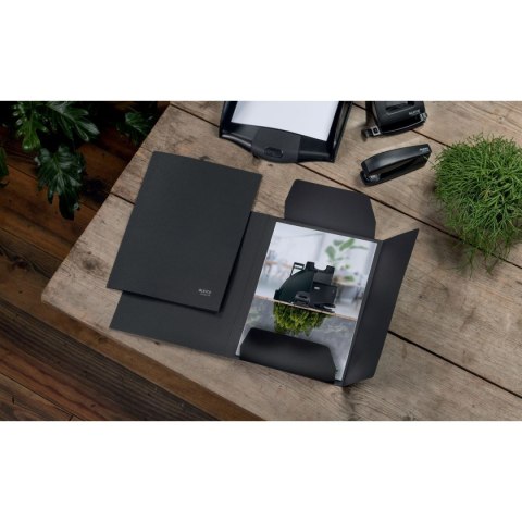 Teczka kartonowa recycle A4 czarna 430g Leitz (39060095) Leitz