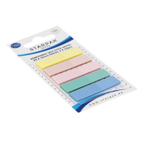 Zakładki indeksujące 25k [mm:] 44x12 Starpak (540365) Starpak